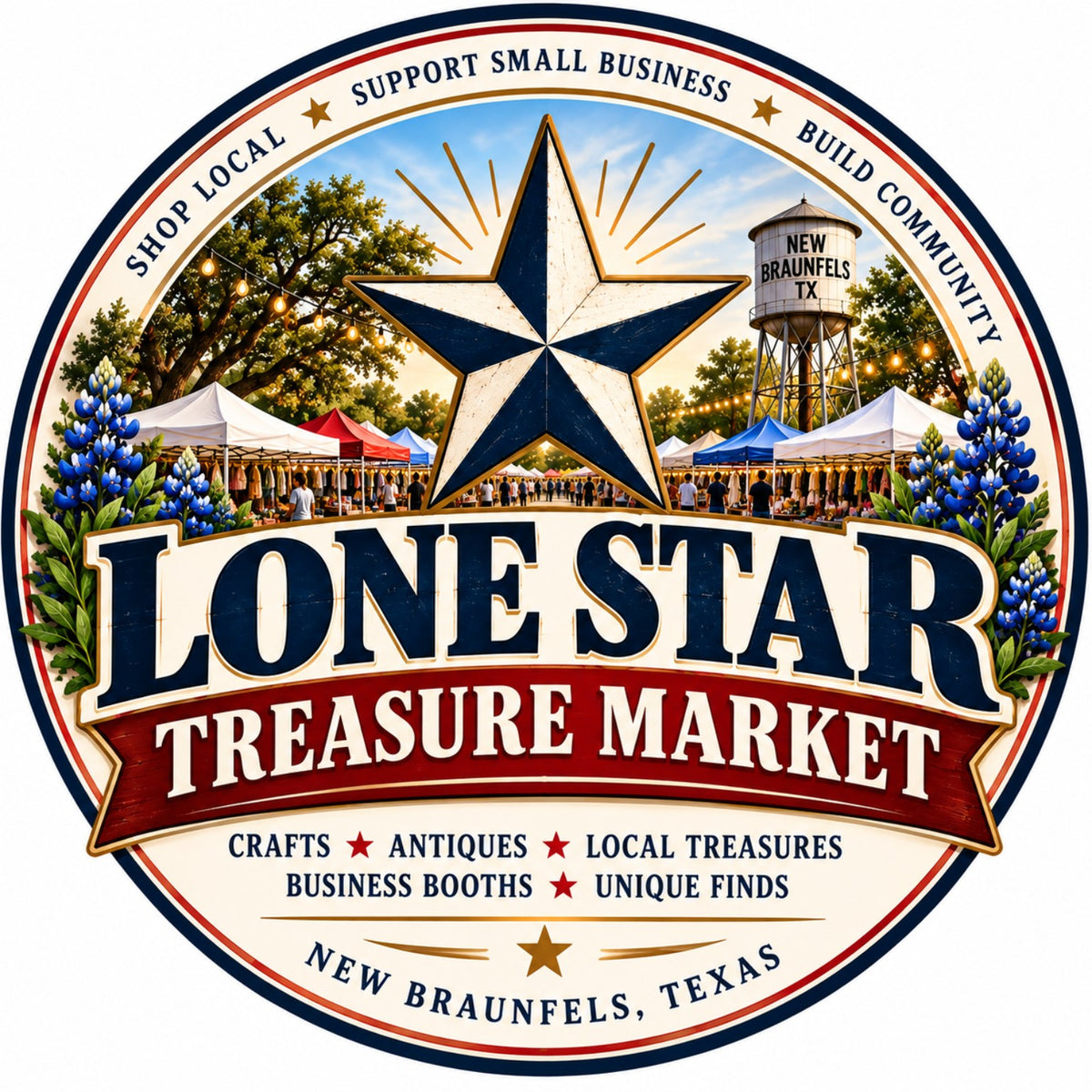 Lone Star Treasure Market official logo